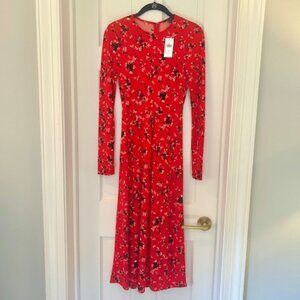 NWT - Banana Republic Red Dress - Size XXS